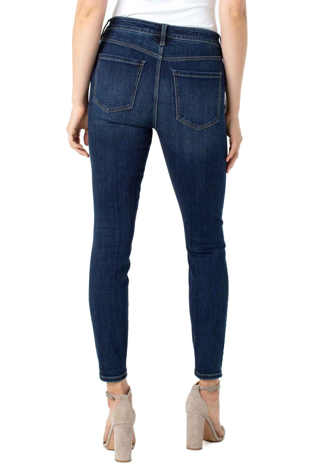 Liverpool ABBY HI-RISE ANKLE SKINNY 28' INS - Bottoms-Jeans/Denim : The ...