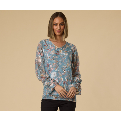 Democracy Bella Lined Blouse