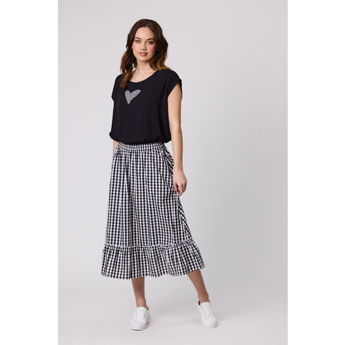 Classified Amalfi Tiered Skirt