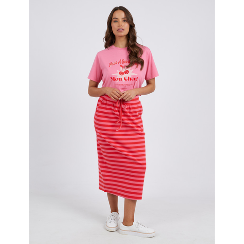 Elm Sunset Stripe Skirt