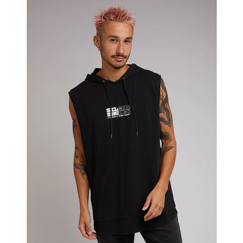 Silent Theory Stan Hooded Muscle Top
