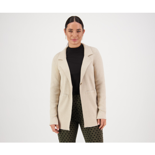 Vassalli Blazer Style Knit Jacket