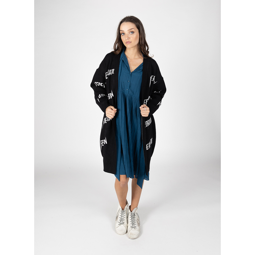 Federation Long Line Repetition Cardi