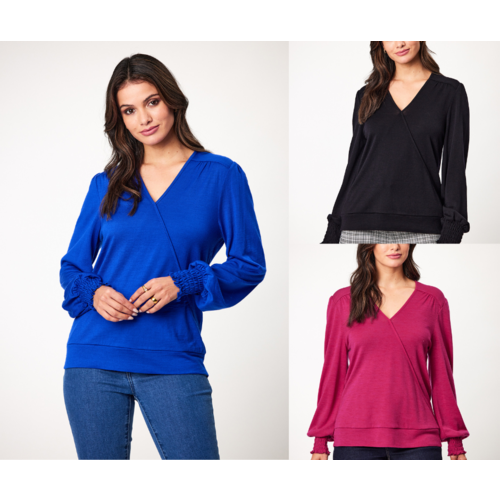 Newport Cato Merino Wrap Top