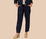 Gordon Smith Jersey Waist Linen Pant