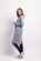 Foil Faux Sure Trench Coat
