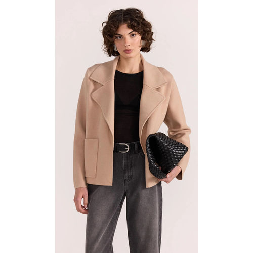 Staple the label Aiden Crop Coatigan