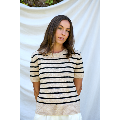 Maxted Stipre Knit Tee