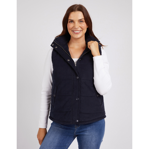 Elm Cord Puffer Vest