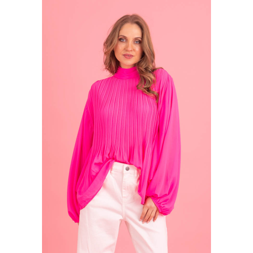 Augustine Lulu Pleated Blouse