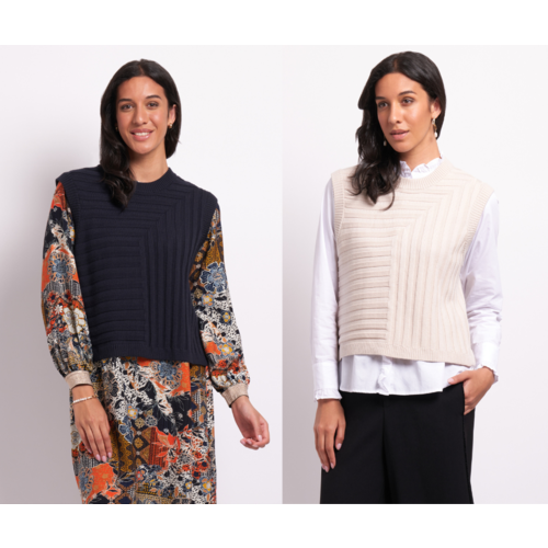 Preen Stepped Vest