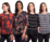 Foil Gathered Scoop Hem Top