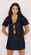 Mink Pink Camilla Denim Crop Top
