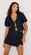 Mink Pink Camilla Denim Tie Wrap Skort