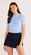 Mink Pink Camilla Denim Tie Wrap Skort