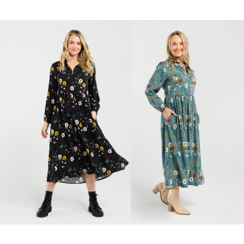 Blackstone Geneva Button Placket Dress