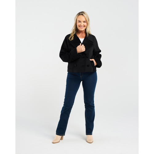 Blackstone Kate Crop Pea Coat