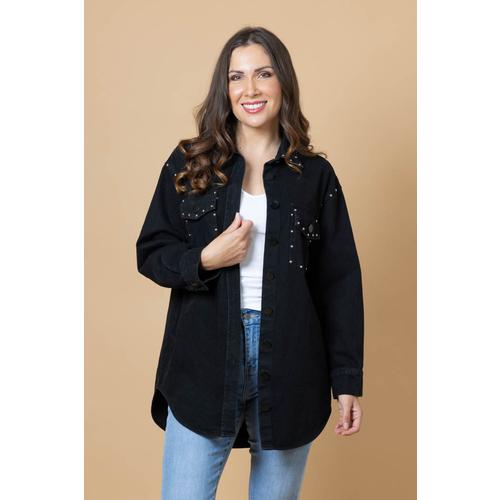 Honey Denim Heidi Shacket