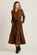 Brakeburn Brush Strokes Maxi Shirt Dress