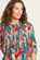 Brakeburn Evergreen Leaves Blouse