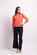 Foil Boxy High Low Jumper