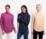 Foil Cable Scoop Hem Jumper