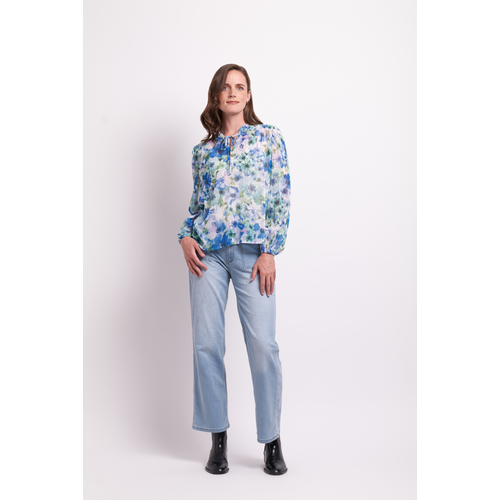 Memo Shirred Yoke Blouse