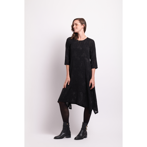 Memo Dress Draped Hem