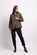 Foil Quilted Snap Jacket
