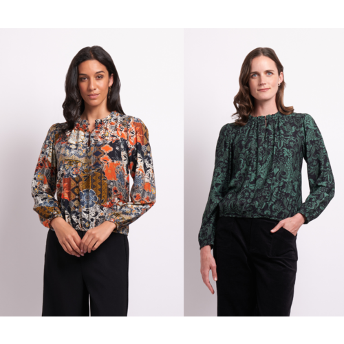 Preen Shoulder Detail Blouse