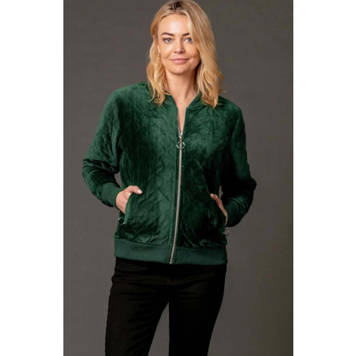 Mi Moso Quilted Bomber