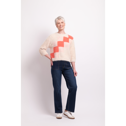 Foil Oversized Jumper