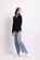 Memo Textured V Neck Sweater