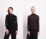 Foil Long Sleeve Polo Neck Top