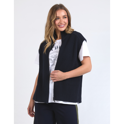 Foxwood Zip Knit Vest