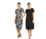 Foil Pleated Maxi Dress