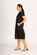 Foil Pleated Maxi Dress