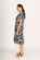 Foil Pleated Maxi Dress