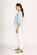 Memo Volume Sleeve V Neck Top