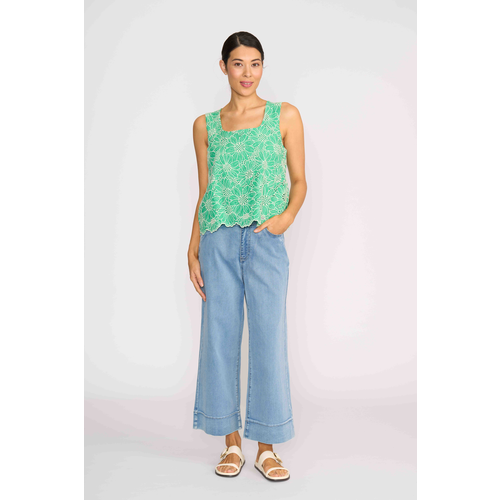 Memo Jean Queen Crop