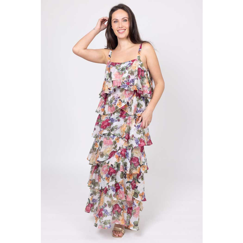 Augustine Petal Maxi Dress