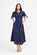 Leila & Luca Eternity V Neck Dress