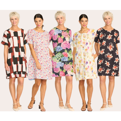 Preen Contrast Shift Dress