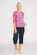 Foil Scoop Hem Top