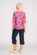 Foil Scoop Hem Top