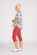 Foil Scoop Hem Top
