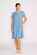 Oh Three Short Sleeve A Line Dress