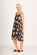 Foil Adjustable Strap Dress