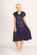 Preen Asymmetric Tiered Dress