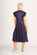 Preen Asymmetric Tiered Dress